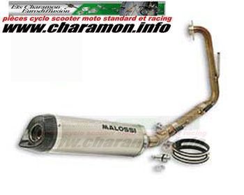 pot d'échappement malossi pour YAMAHA YZF-R 125 ie 4T LC euro 3 - Image 1